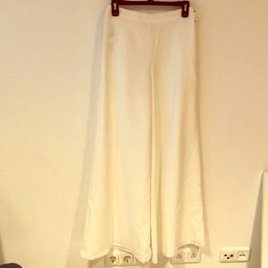 70’s High waisted wide leg trousers.